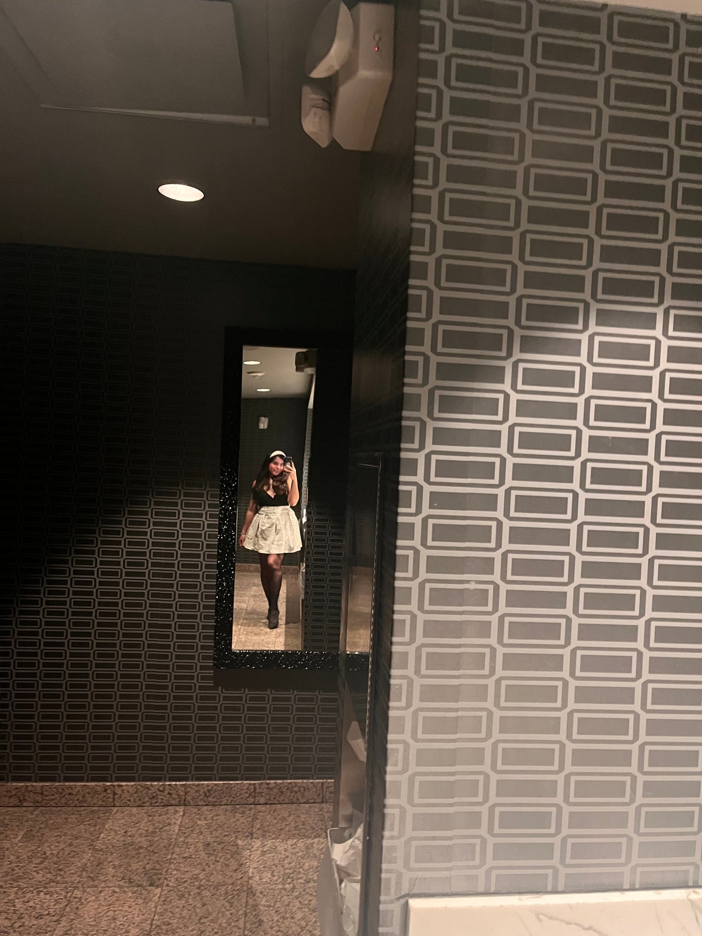 Tailored Pleated Scripture Skirt