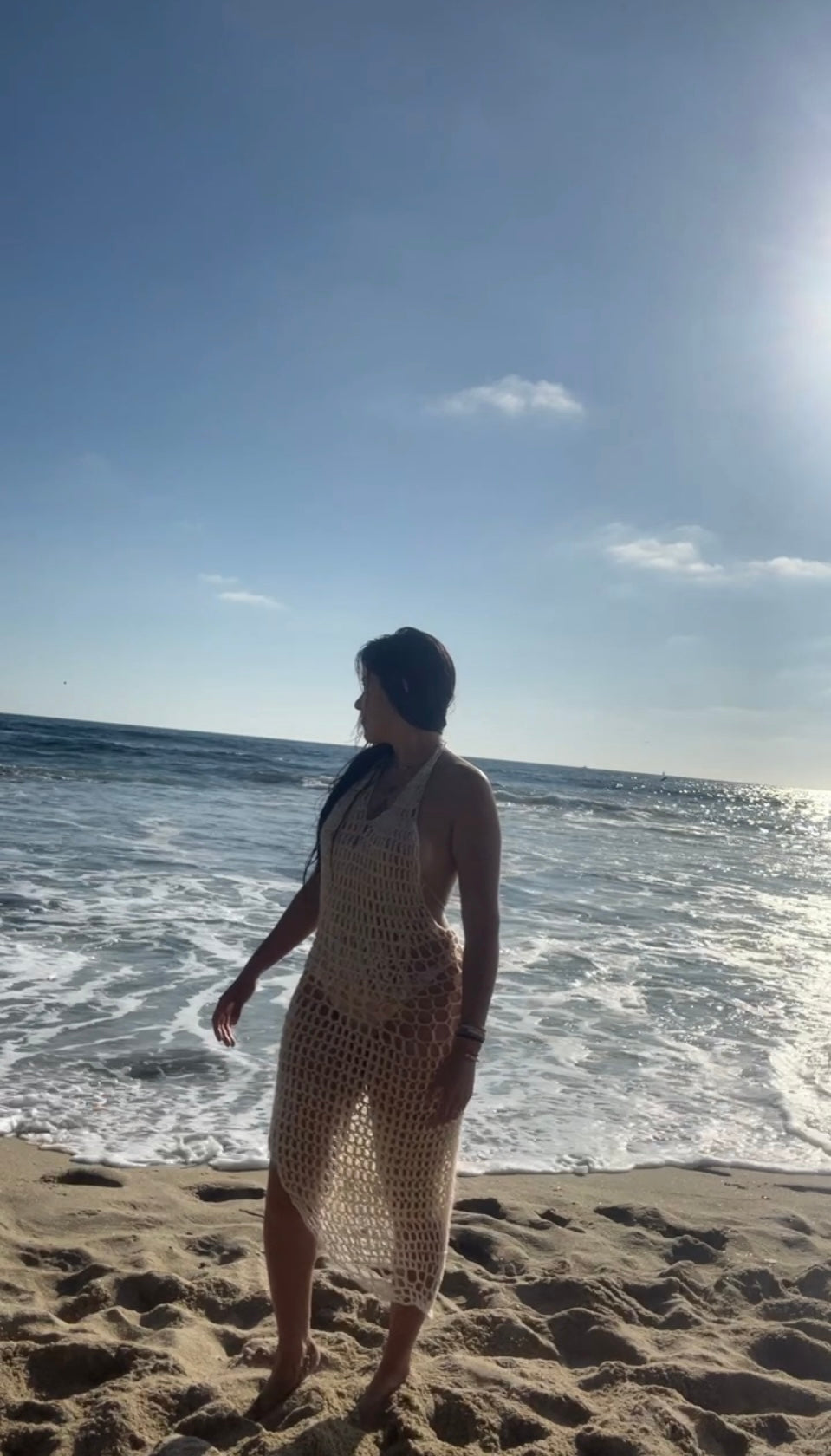 Multiplied Crochet Maxi Dress