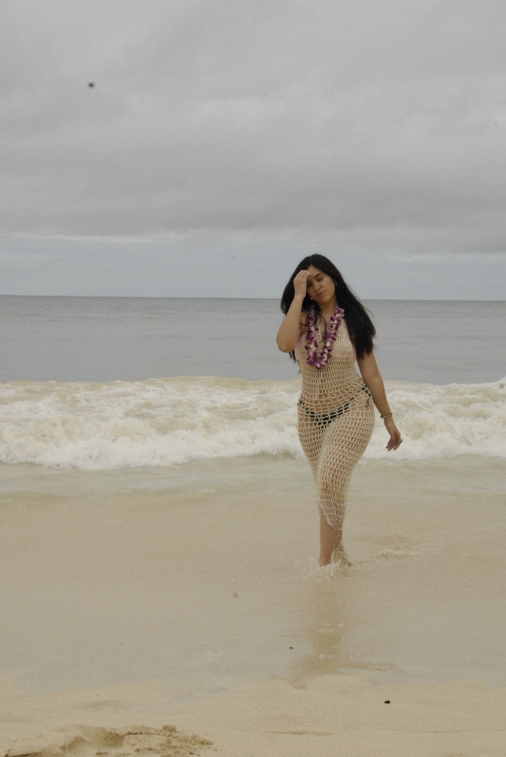 Multiplied Crochet Maxi Dress