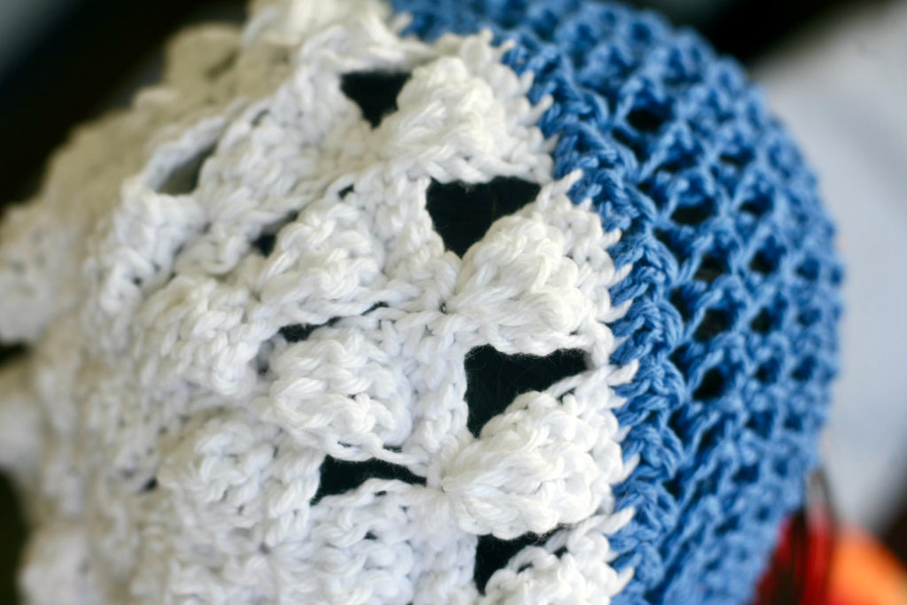 The Ocean Creation Crochet Beret Hat
