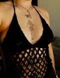 Marola Crochet Halter Top