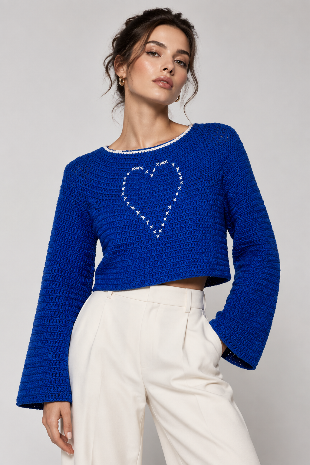 The Shema Crochet Sweater