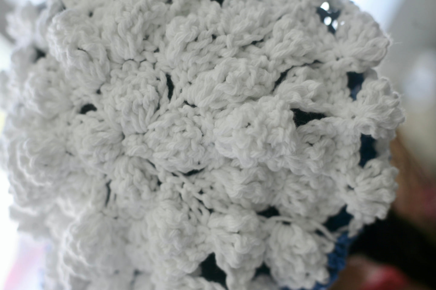 The Ocean Creation Crochet Beret Hat