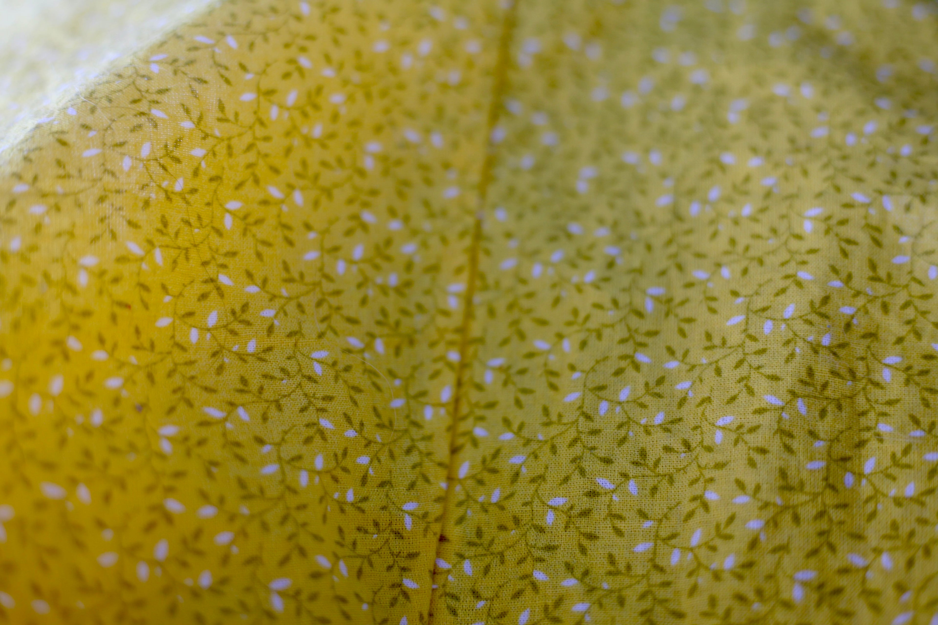 Golden Vine Hand Sewn Midi Dress