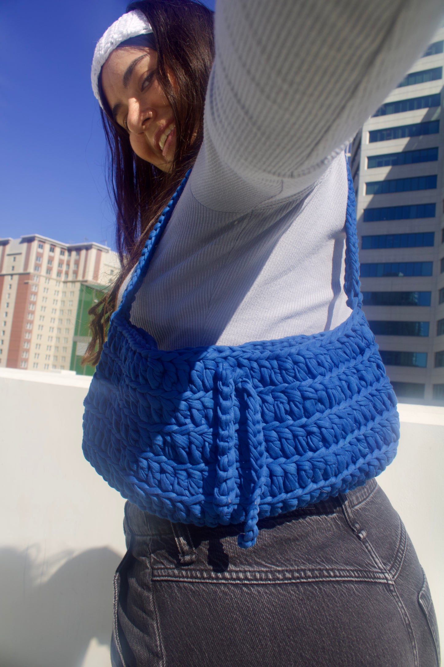 Strength & Dignity Crochet Purse