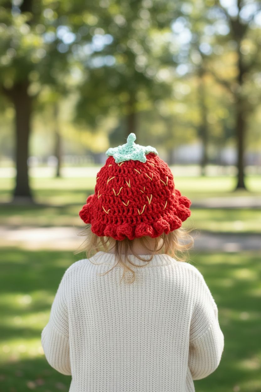 Berry Blessed Ruffle Hat