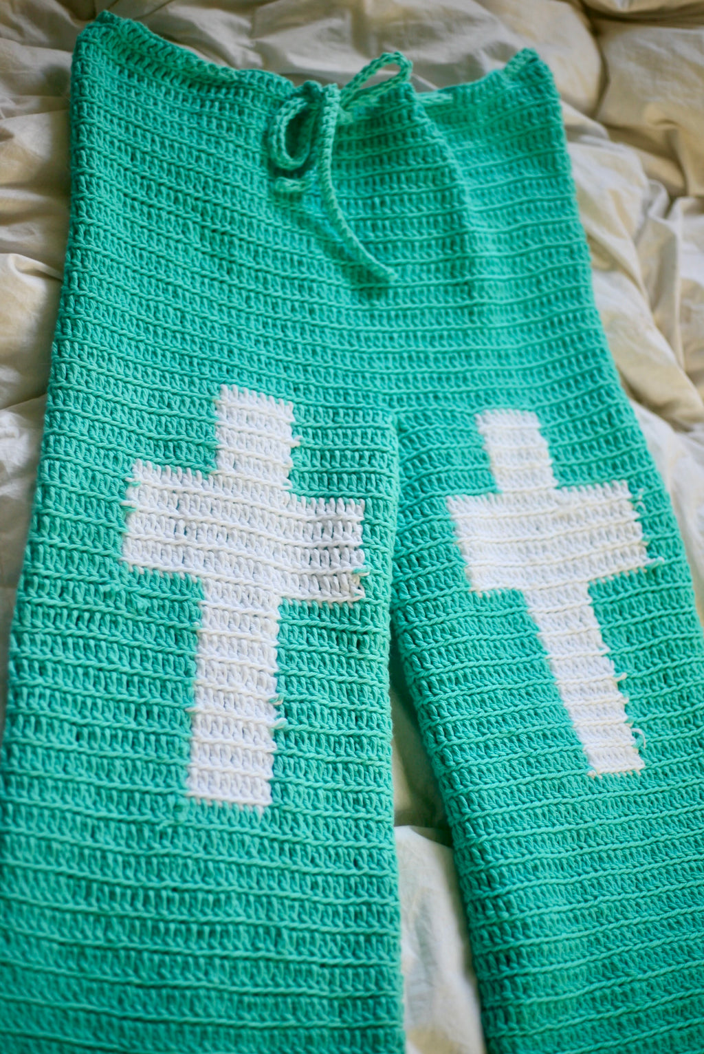 Matthew 16:24 Crochet Adjustable Pants Pattern