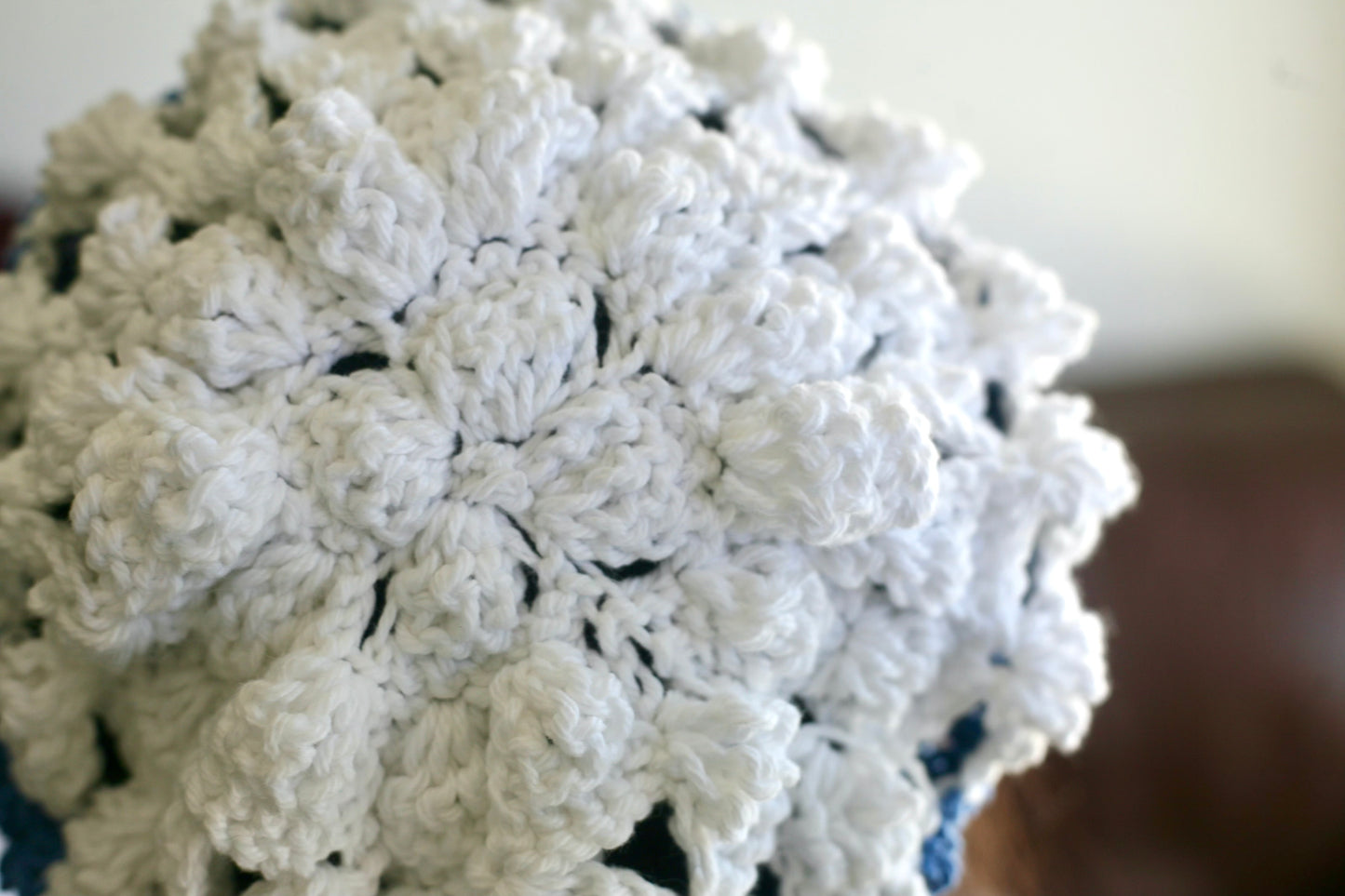 The Ocean Creation Crochet Beret Hat