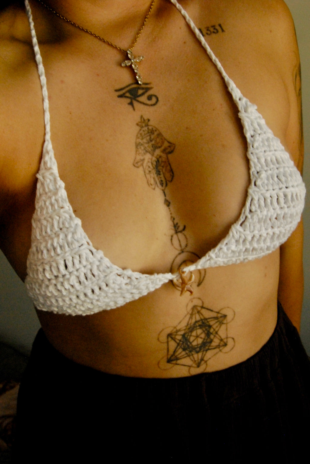 Brisa Crochet Bikini Top