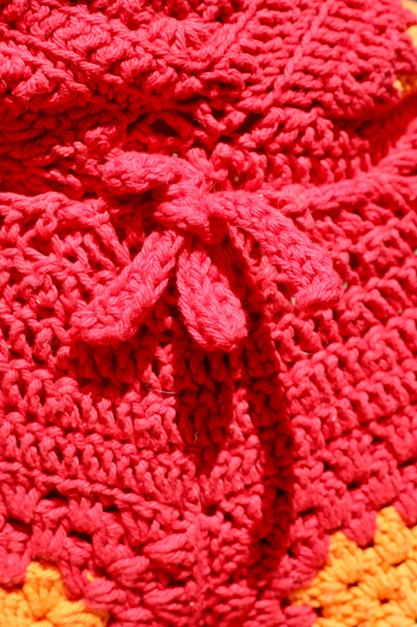 Crochet Holy Spirit Flame two piece Set