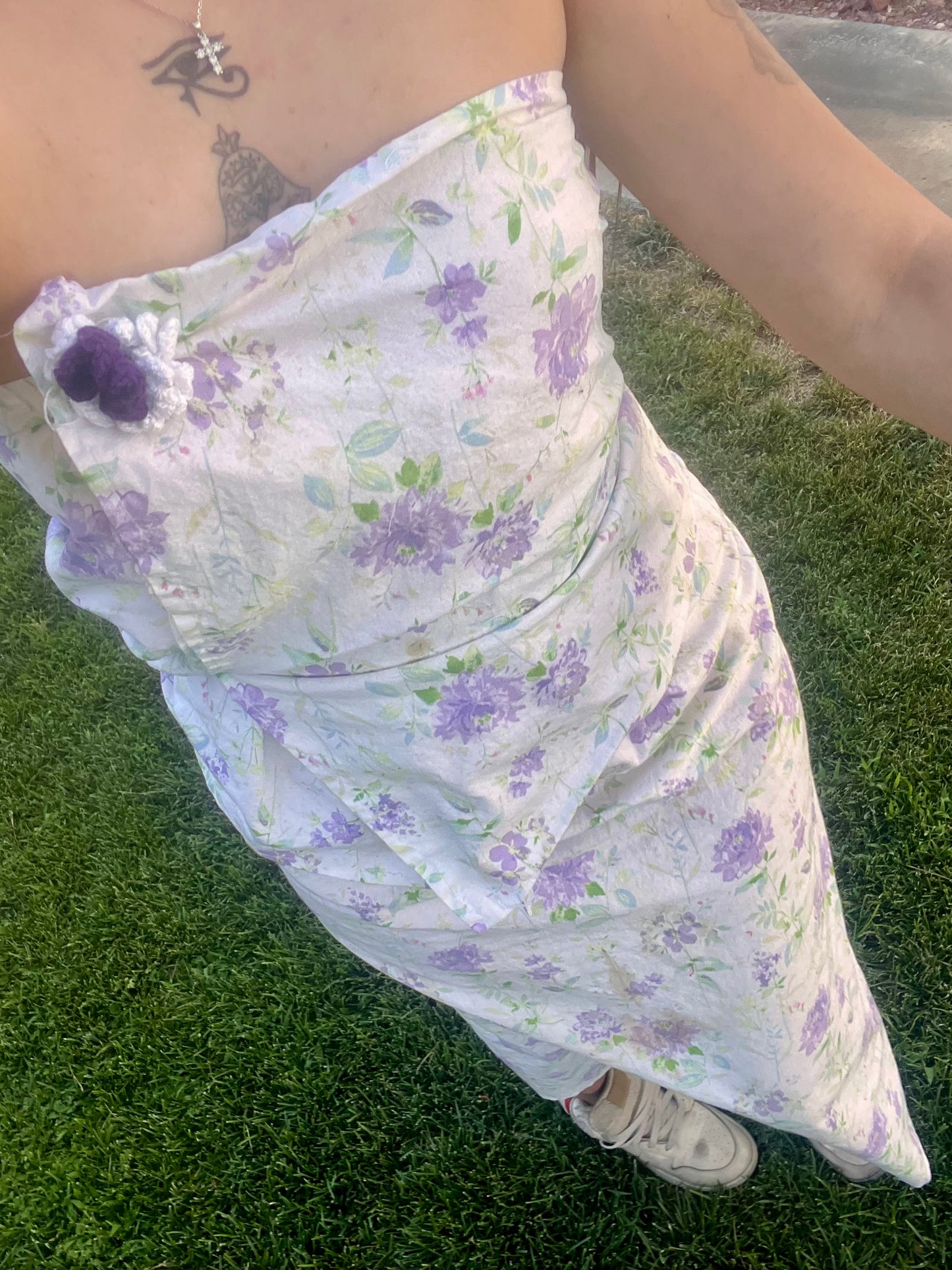 Wrapped in Grace Asymmetrical Woman’s Two Piece Set