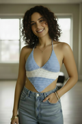 Argentina Crochet Halter Top