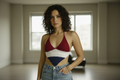 USA Crochet Halter Top