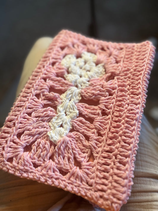 Cross Crochet Bible Book Cover