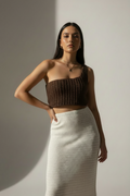 Fertile soil One-Shoulder Top- Woman’s